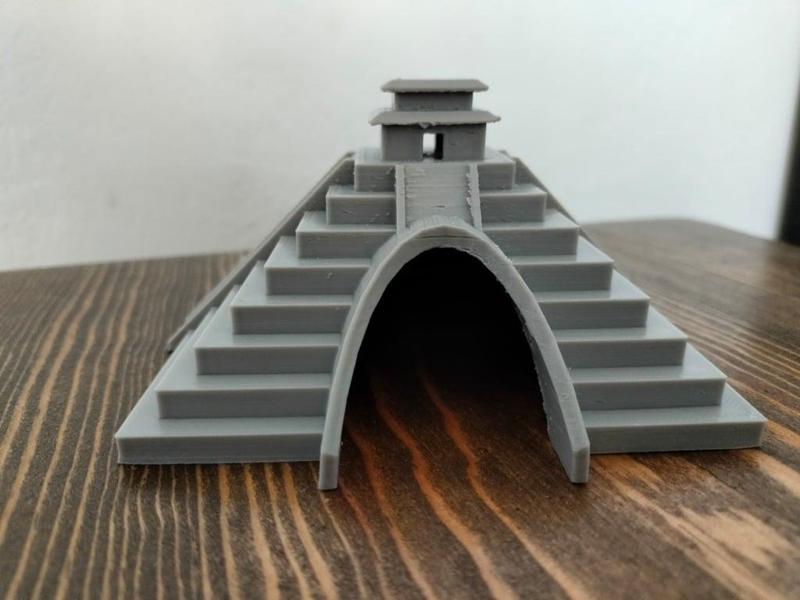 Aztec Pyramid for aquarium/terrarium