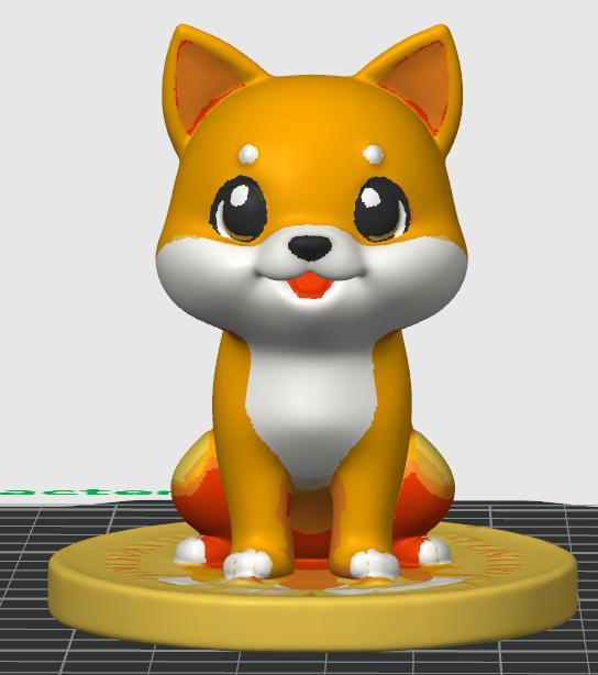 Dogecoin Statue