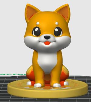 Dogecoin Statue