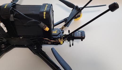 Extended GPS mount for Speedybee mario fold 8