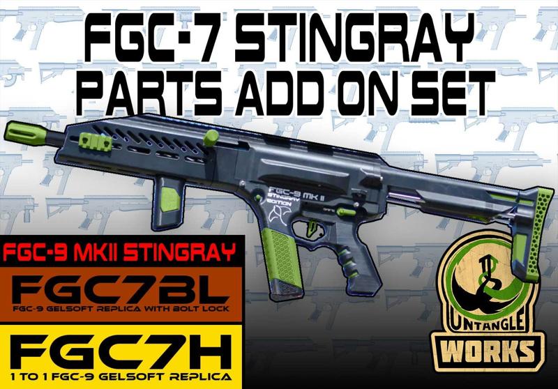 FGC-7 MKII Stingray parts add on set