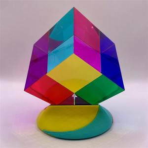 CMY Cube Spiral Stand (60mm/2.4in)