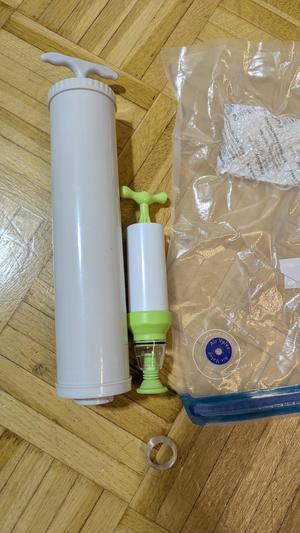 Vacuum-Pump Adapter - Clothes Bag to Filament Bag