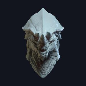 Garnon v5 Action Figure Head