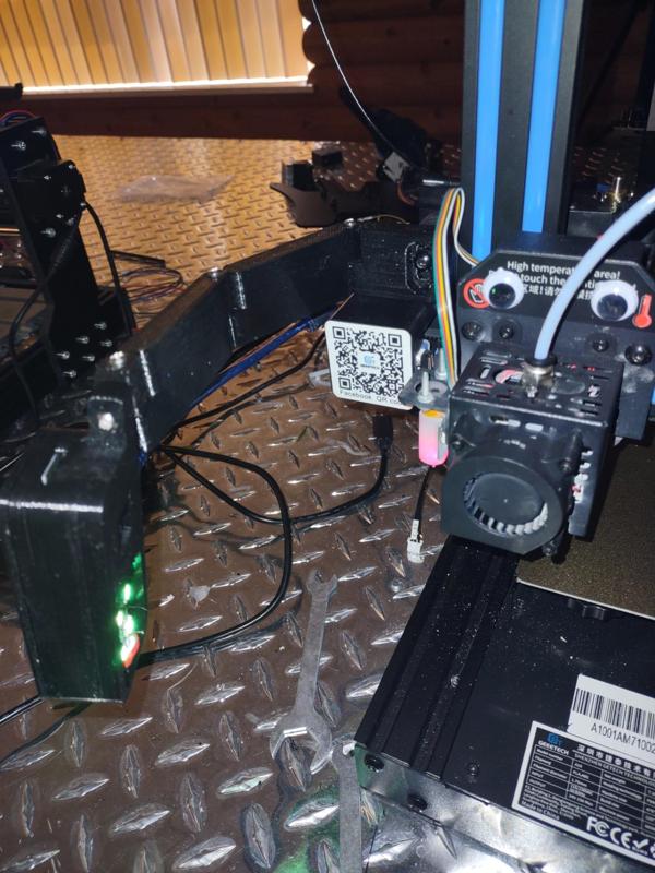 Pi Zero 2 W Articulating Camera Mount + Case + LED's | Ender 3 | Octoprint