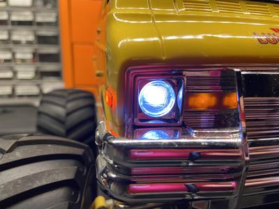 Tamiya Lunchbox Dodge Van Light Lens Set