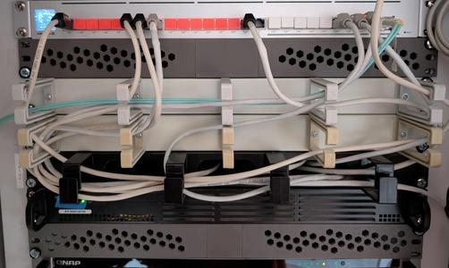 19" 1U server rack cover plate