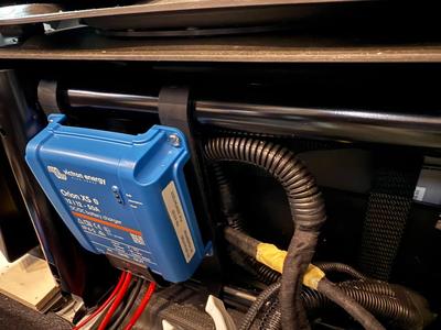 Under Seat mount for a Ducato based RV