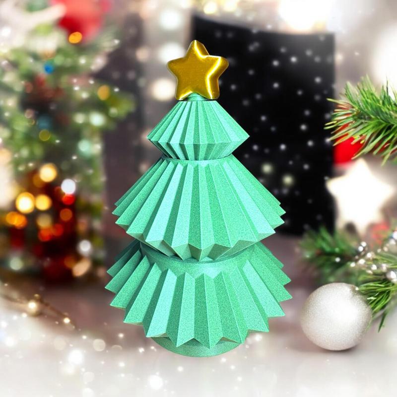 Ye' Old Christmas Stash Tree, 3 Compartment Stash Tree
