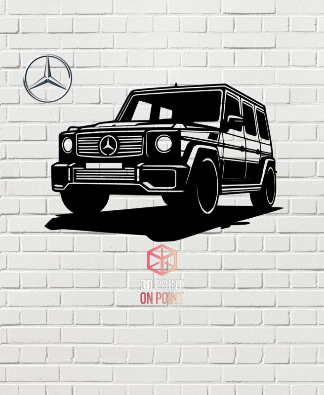 MERCEDES CLASS G - 2D WALL ART #1
