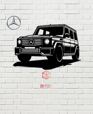 MERCEDES CLASS G - 2D WALL ART #1