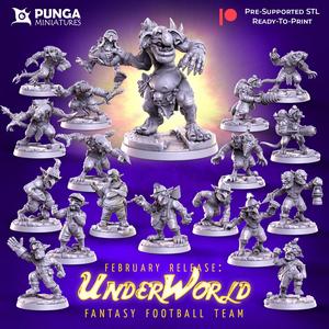 Underworld Team for Fantasy Football