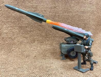 GI Joe Mobile Missile System Blast Effect Adapter