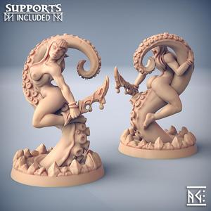 Zixrya - Beauty of the Depths (Fantasy Pin-Up)