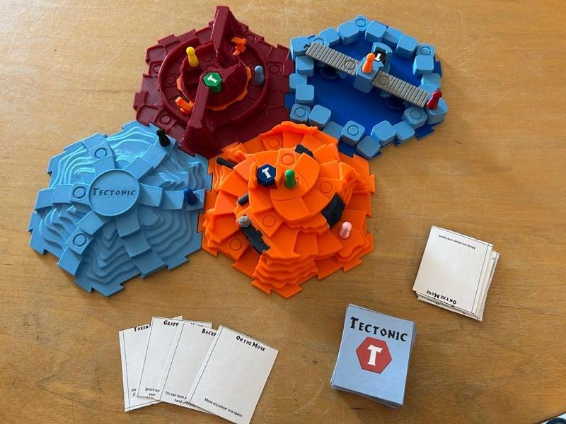 Tectonic - 3D Printed Adventure Boardgame