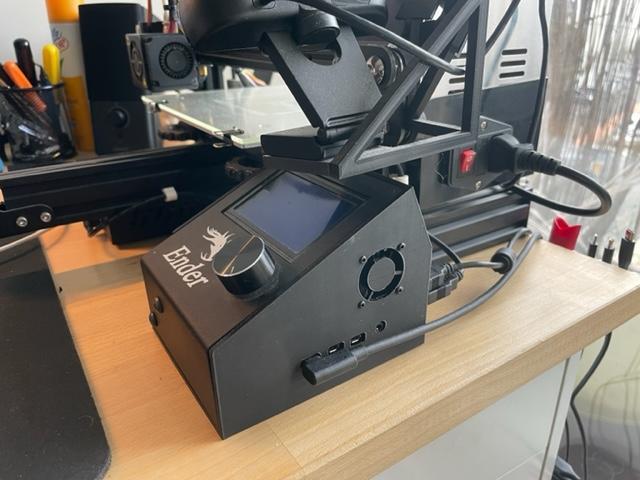 Creality Ender-3 station (LCD + Raspberry Pi 4)