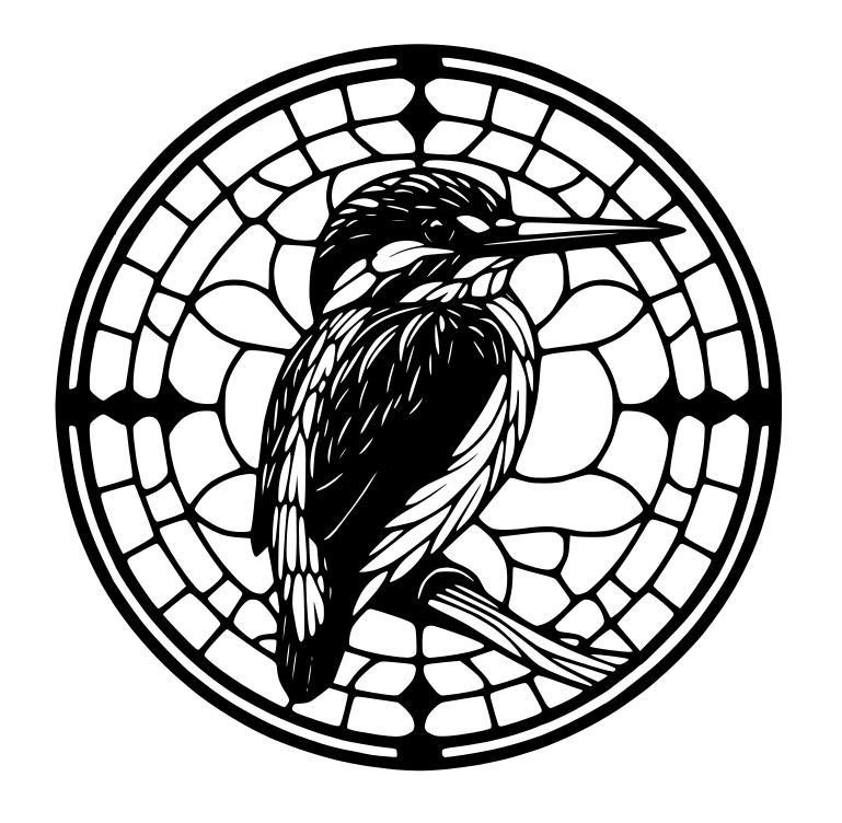 Kingfisher dials and coasters