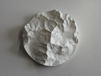 Aoraki / Mount Cook topographic model