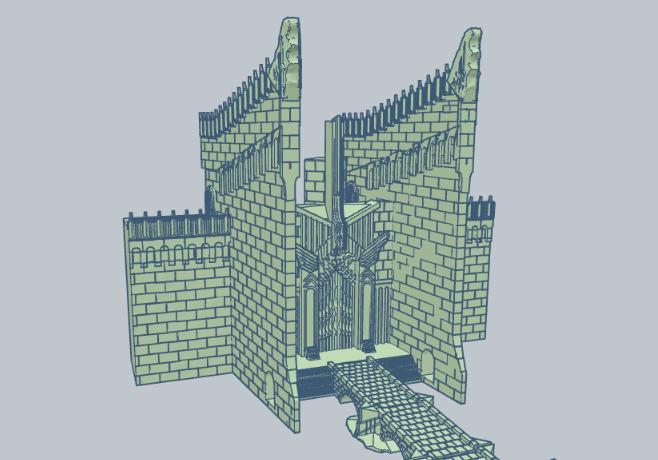 Minas Morgul Gate 10mm 