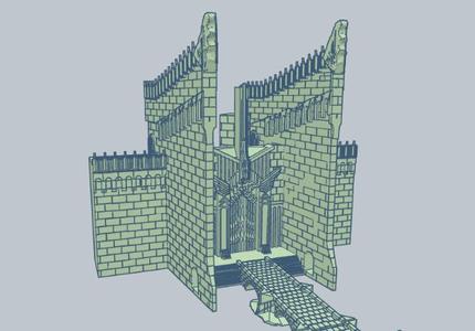 Minas Morgul Gate 10mm 
