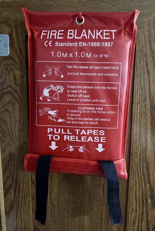 Fire Blanket Hooks