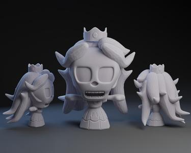 Day of Dead Princess Peach