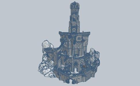 Cirith Ungol 10mm Scale