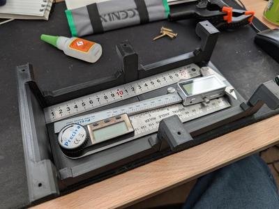 Modular Desk Sling - sling your things under your desk!