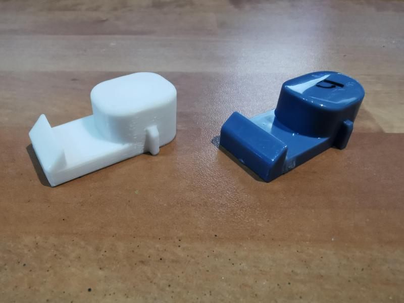 Unlocking button for Silber Crest Steam Cleaner