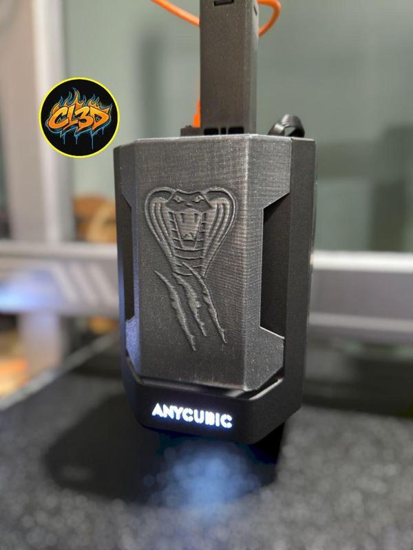 Anycubic Kobra 3 Extruder Cover - Cobra Logo