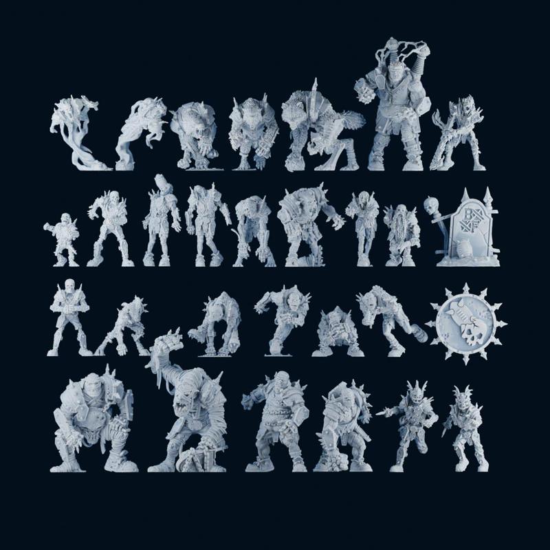 Fantasy Football Masters of Death COLLECTION BUNDLE - PRESUPPORTED