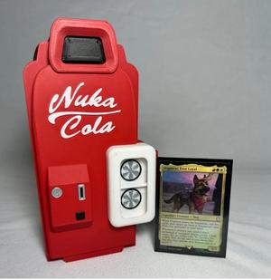 Nuka Cola Vending Machine MTG Commander Deck box