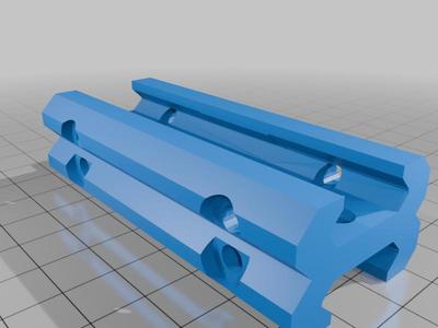 Double Picatinny Rail Adapter