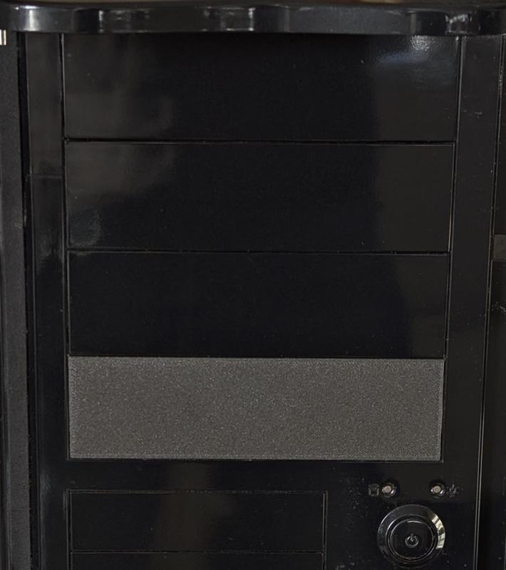 5,25" Slot Cover for Thermaltake Suprano PC Case Drive Bays