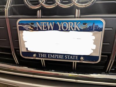 License Plate Adapter Bracket
