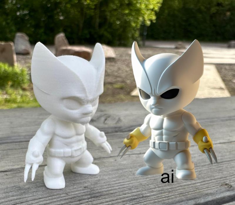 Cute Wolverine Desk Buddy