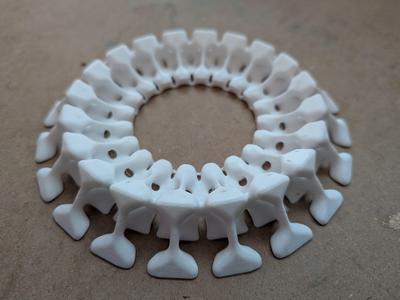 "Bare bones" | Bowling ball holder