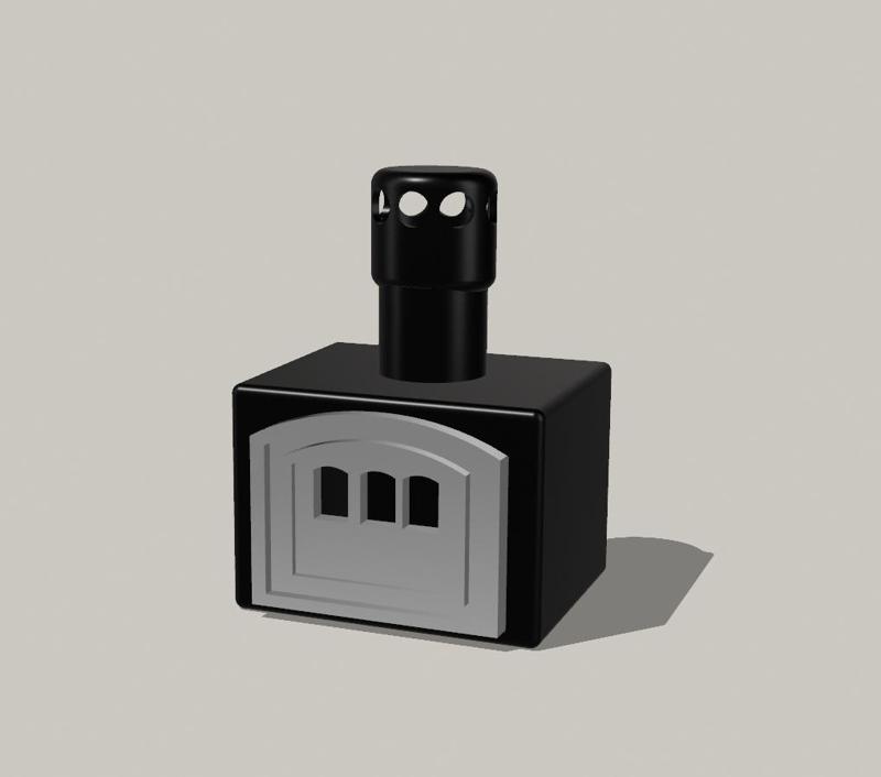 Tea light fireplace