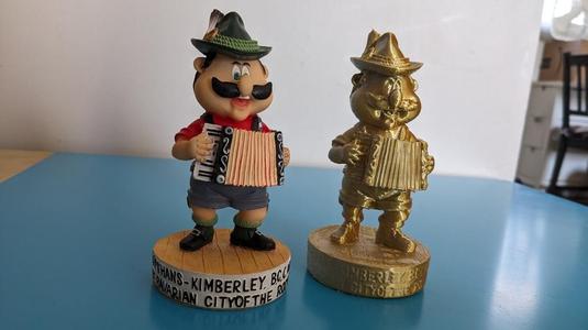 Bavarian City of the Rockies Happy Hans Accordion Replica