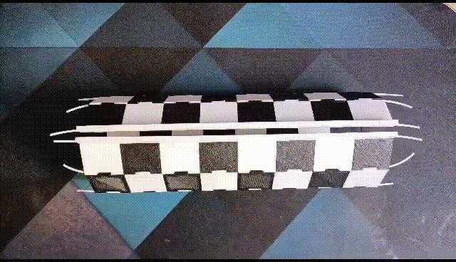 Tablero de ajedrez enrollable (chess roll-up board)