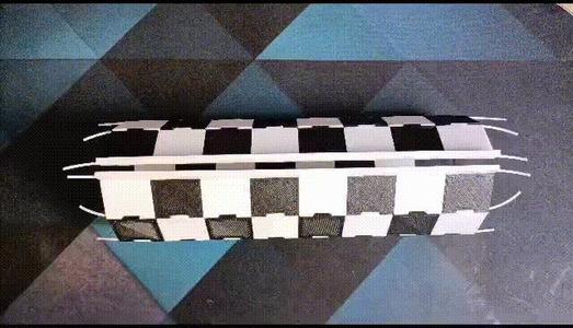 Tablero de ajedrez enrollable (chess roll-up board)