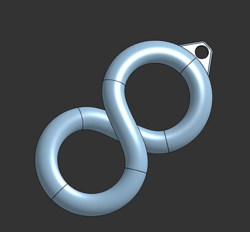 Infinity Keychain