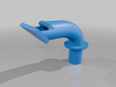 Bilge and livewell spout for tracker 175 txw