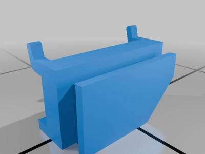Pegboard Square Holder for Metal Pegboard