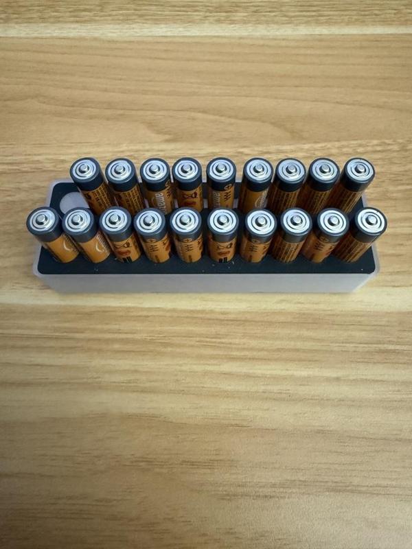 Gridfinity - 1x3 - AAA-Batteries