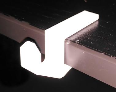 IKEA sit/stand desk hook - 18 mm boards
