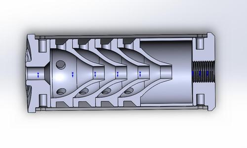 Sound moderator 40x100+