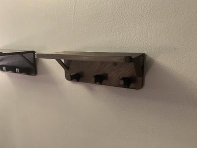 Key Hook/Holder with Small Shelf