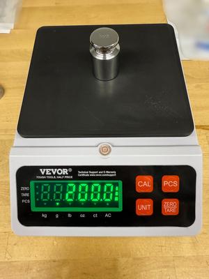 Vevor 10KG x 0.1g scale replacement base plate