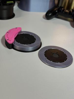 Performance Caliper and Rotor Coaster Set - Multi Piece